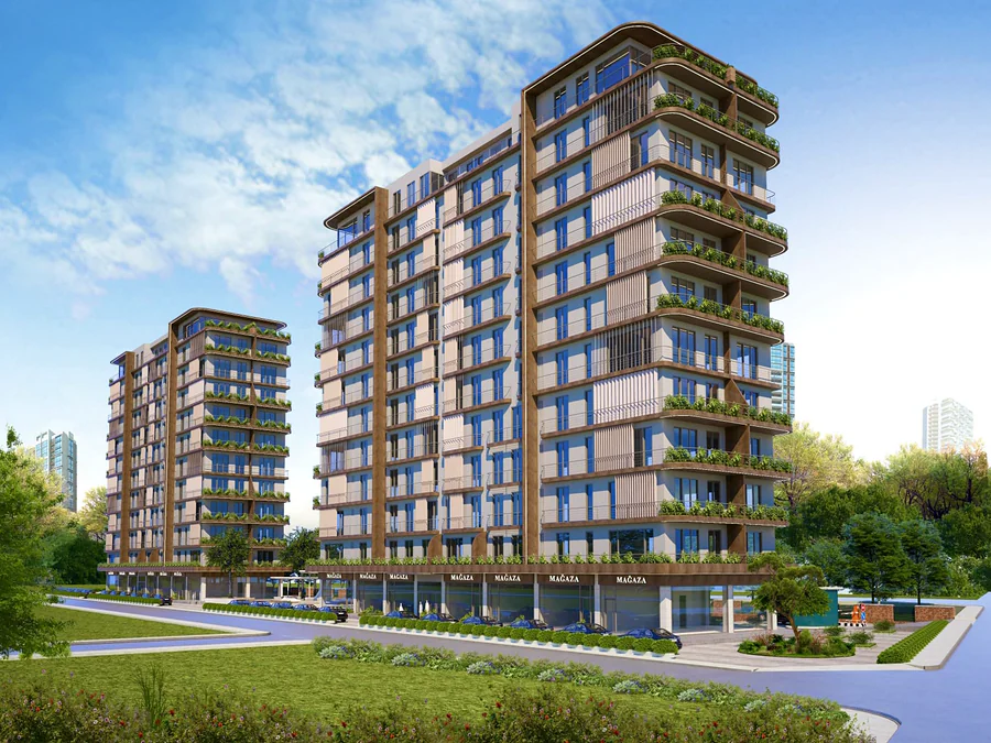 Seba Casa Kağıthane proje görünümü